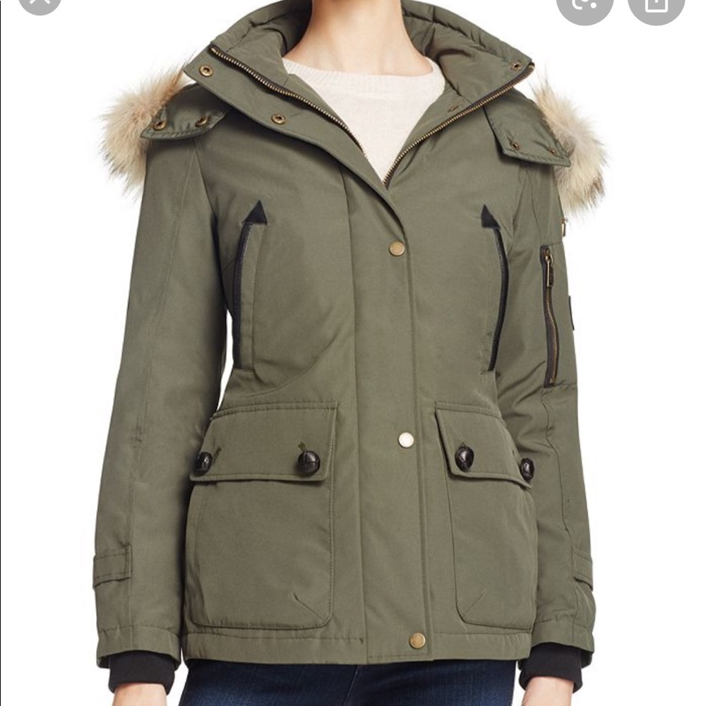 Pendleton Bachelor Fur Trim Down Coat